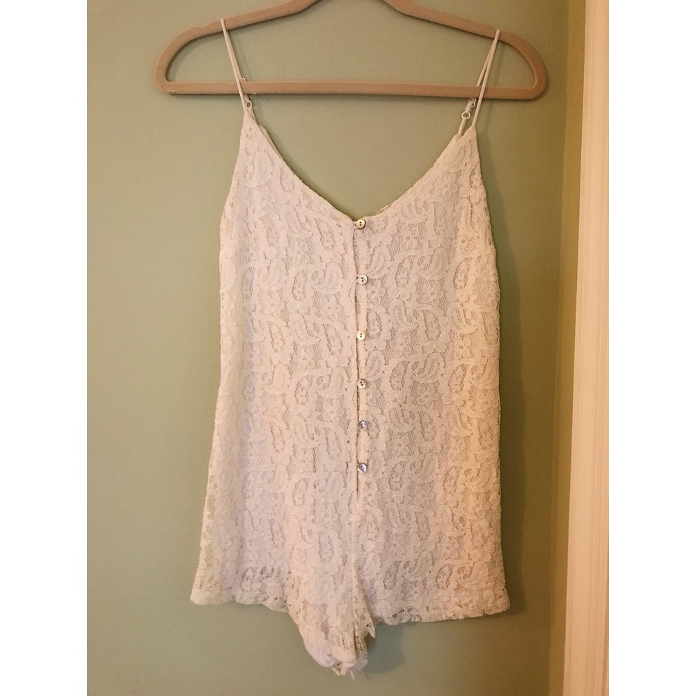 Kimchi Blue lace romper XS